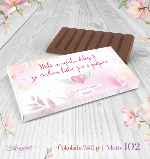 Belgická čokoláda 240 g | Motiv 102